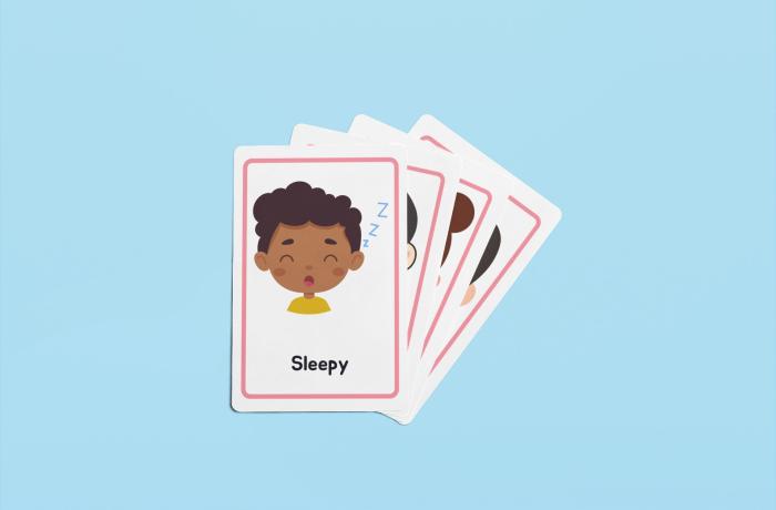 Feelings & Emotion Flashcards | Ages 3 -6 | Early Learning |Active Learning