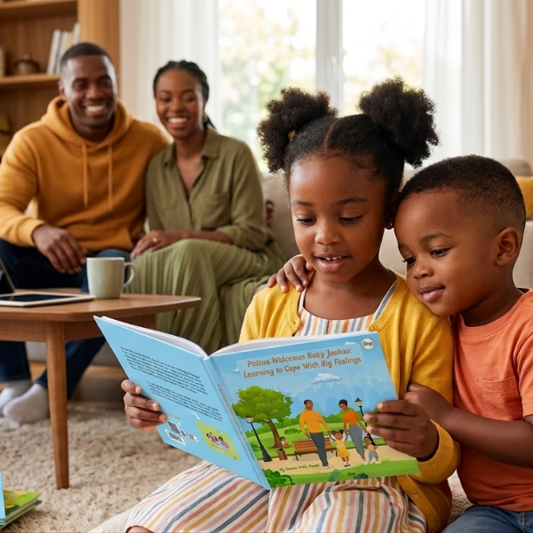 Patina Welcomes Baby Joshua | Children's Book About New Siblings & Big Feelings