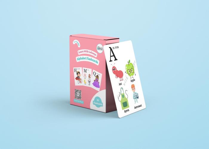 Alphabet Flashcard | Ages 3 - 6 | ABC Learning for Toddlers |