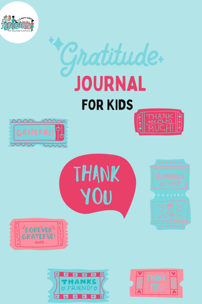 Kids Gratitude Journal