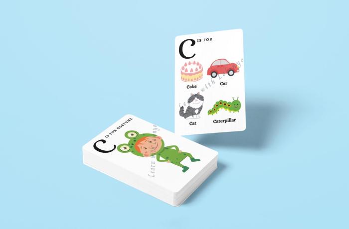 Alphabet Flashcard | Ages 3 - 6 | ABC Learning for Toddlers |