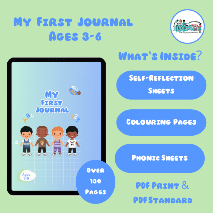 My First Journal for Boys (Ages 3&ndash;6)