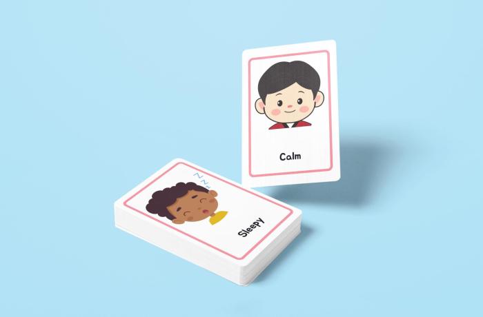 Feelings & Emotion Flashcards | Ages 3 -6 | Early Learning |Active Learning